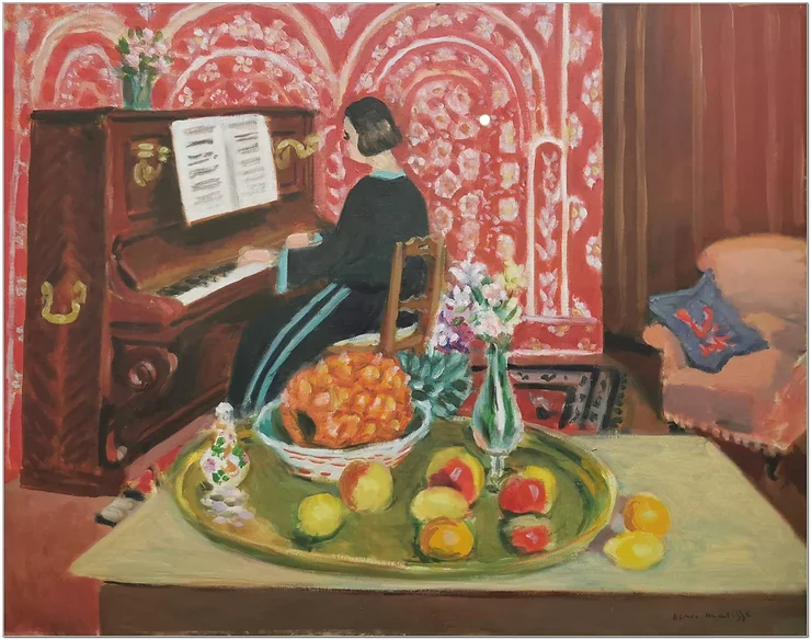 Henri Matisse - Pianiste et nature morte 1924