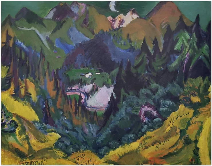 Ernst Ludwig Kirchner - Junkerboden 1919