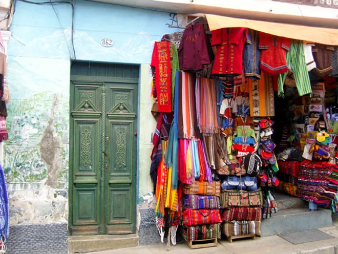 Marché pour les gringos