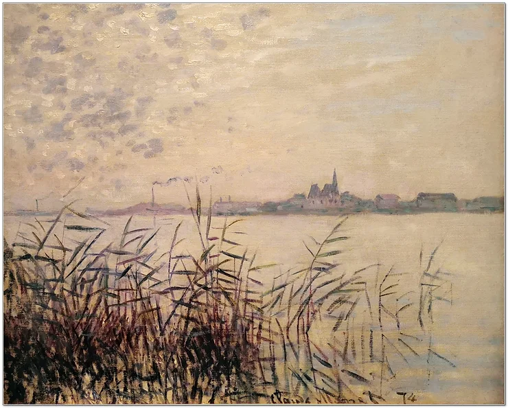 Claude Monnet - La Seine près d'Argenteuil 1874