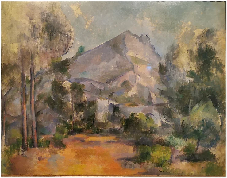 Paul Cézanne - La montagne Sainte-Victoire 1897