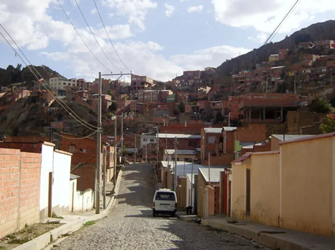 La Paz - dans le quartier de Kupini