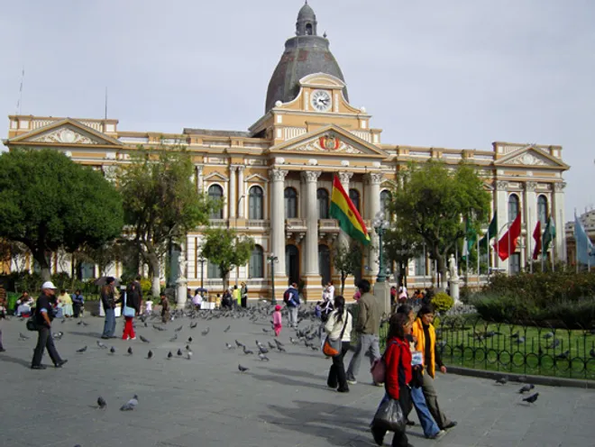 Plaza Murillo - Le parlement bolivien