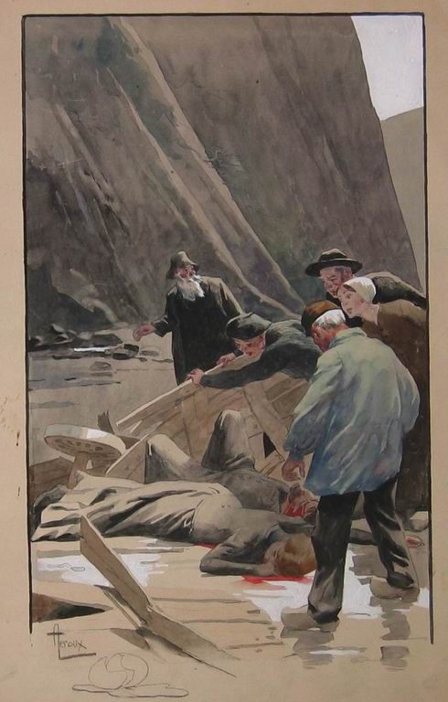 Un parricide - nouvelle de Guy de Maupassant 