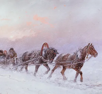 La Tempête de neige - Nouvelle de Léon Tolstoï 