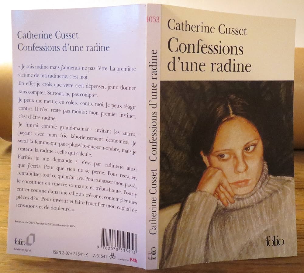 Confessions d’une radine - roman de Catherine Cusset