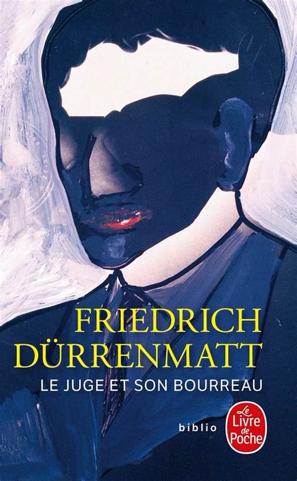 Le juge et le bourreau - roman de Friedrich Dürrenmat 
