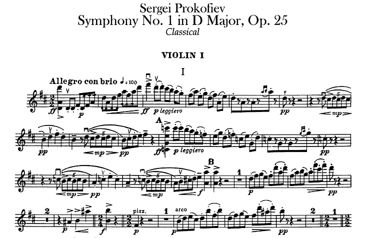 Symphonie nº 1 - Prokofiev 