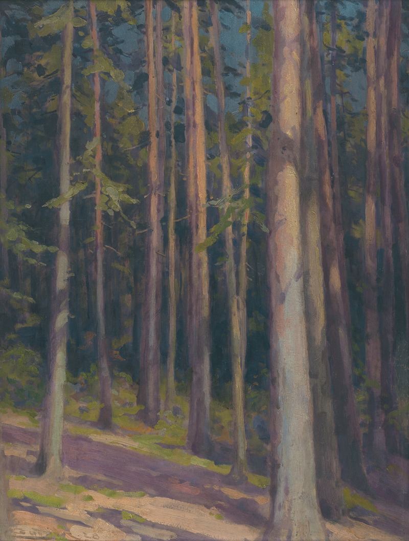 Forêt de sapins (1923)