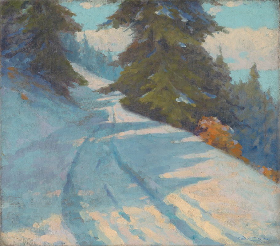 Paysage d'hiver (1925-1930)