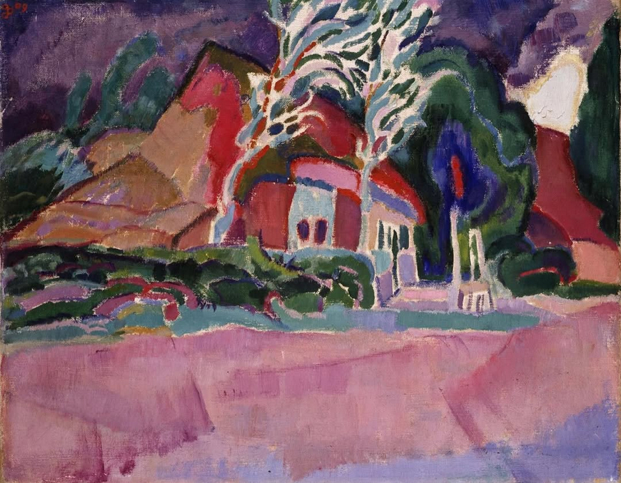 Paysage d'été avec ferme à Heeze, 1909