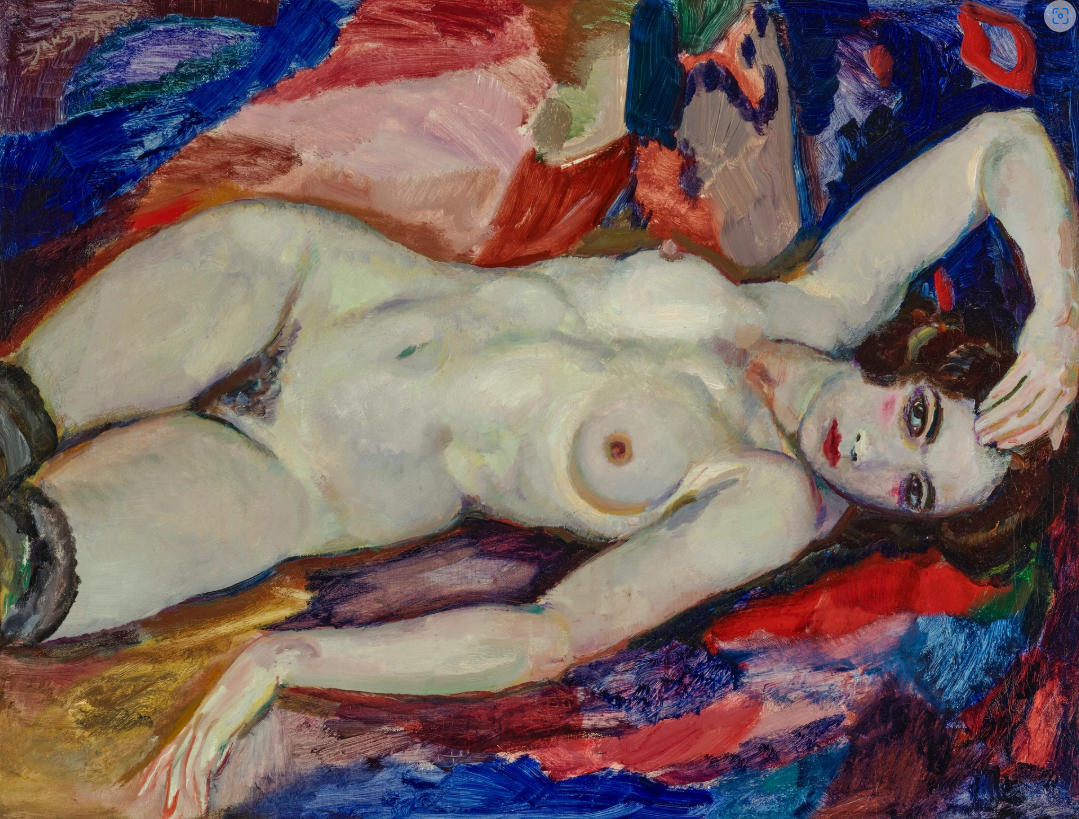 Nu couché, peint vers 1916