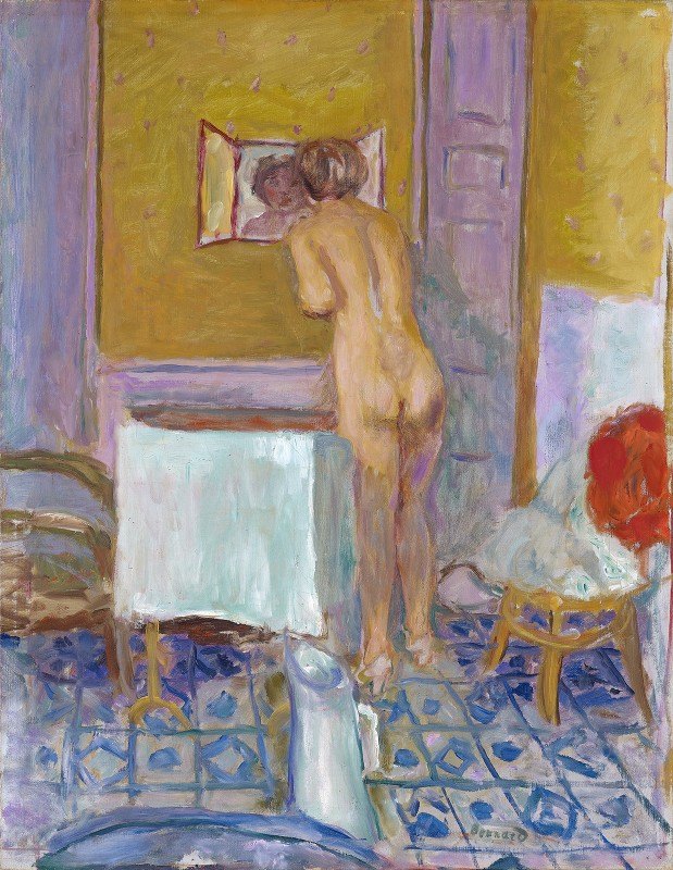 Nu à sa toilette, 1915