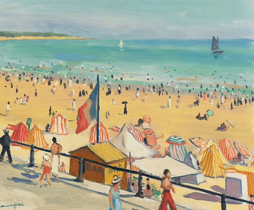 La Plage des Sables-d’Olonne (1923)