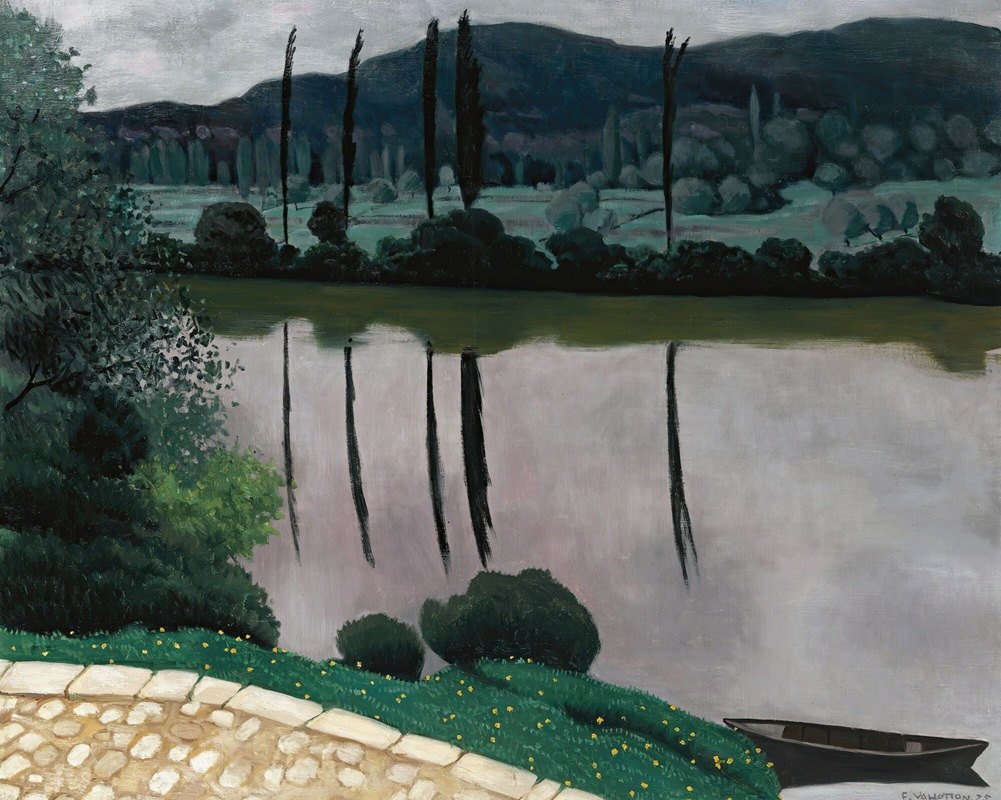 La Dordogne à Vitrac (1925)
