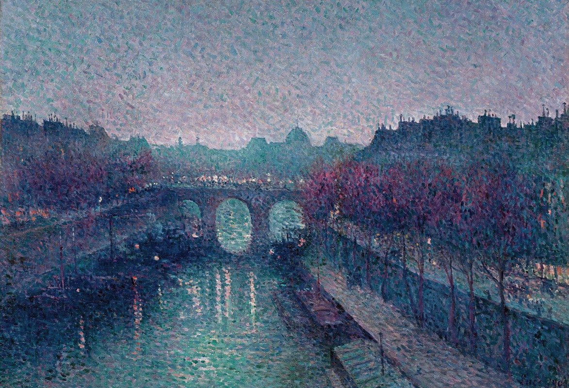 Pont-Neuf, La Seine, Petit Bras (1900)