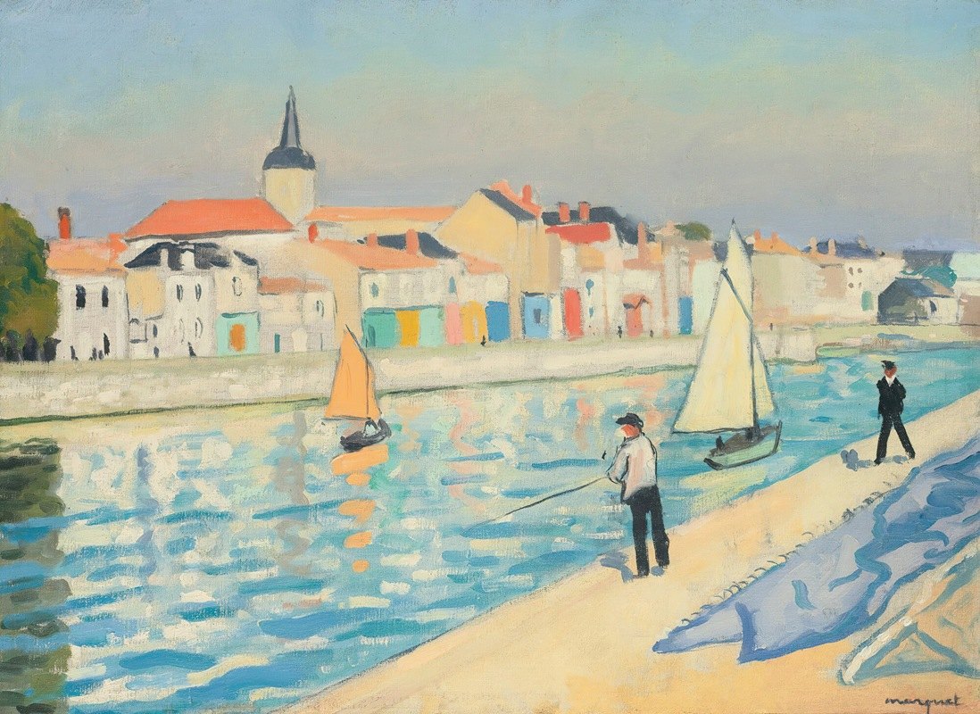 Les Pêcheurs À La Ligne, La Chaume (1921)
