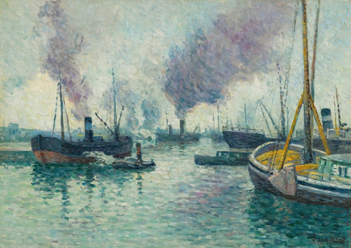 Le Port de Rotterdam (1907)