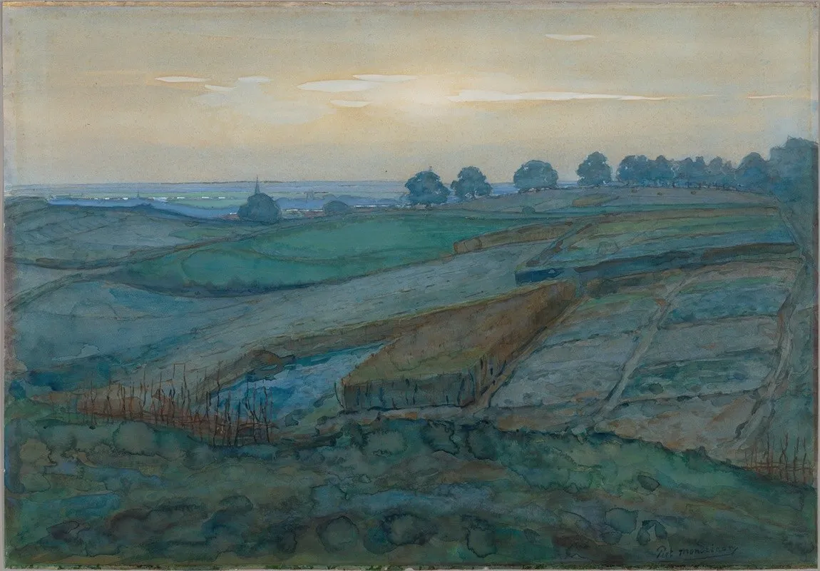 Paysage près d'Arnhem (1900-1901) 