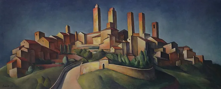San Gimignano, 1922