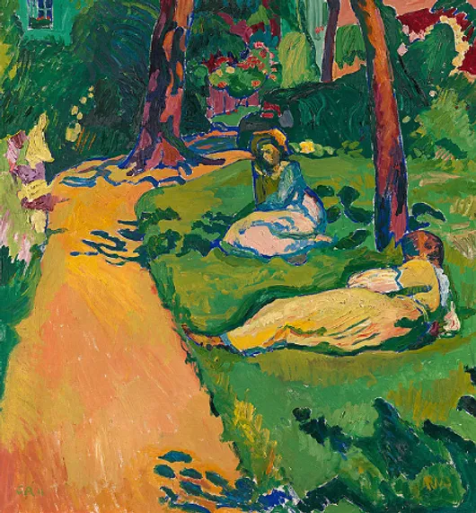 Dans le jardin, 1911 