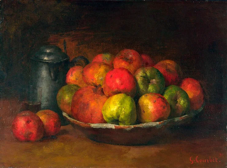 Nature morte, pommes et grenades (1871-1872)