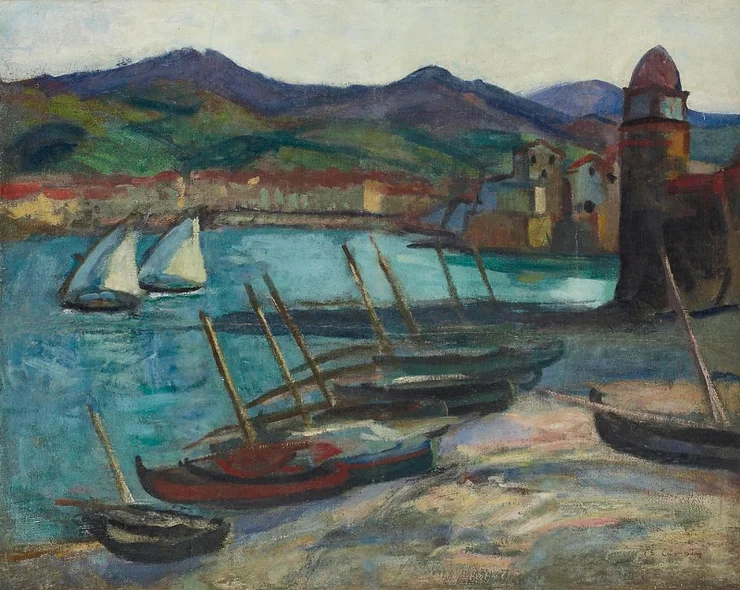 Le port de Collioure, 1912