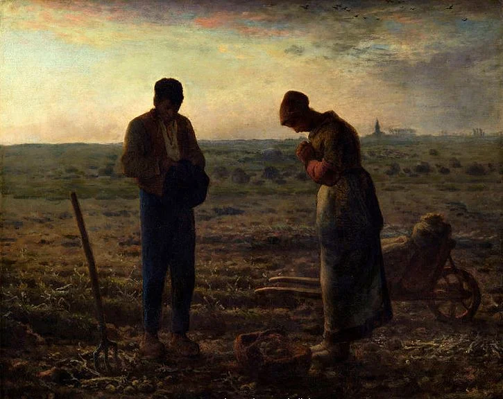 L'Angélus – tableau de Jean-François Millet 