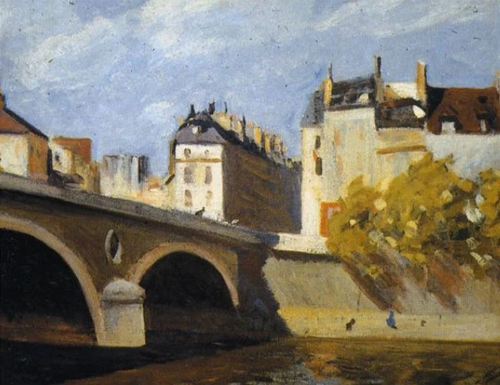 Pont sur la Seine, 1909