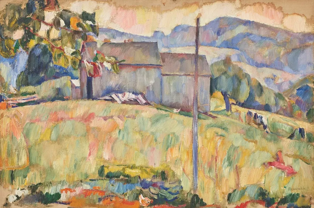 Paysage d'été (vers 1925)