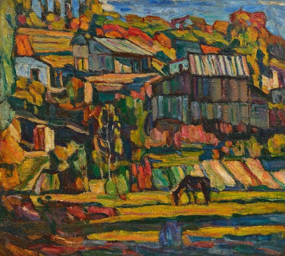 Banlieue de Kiev, vers 1918