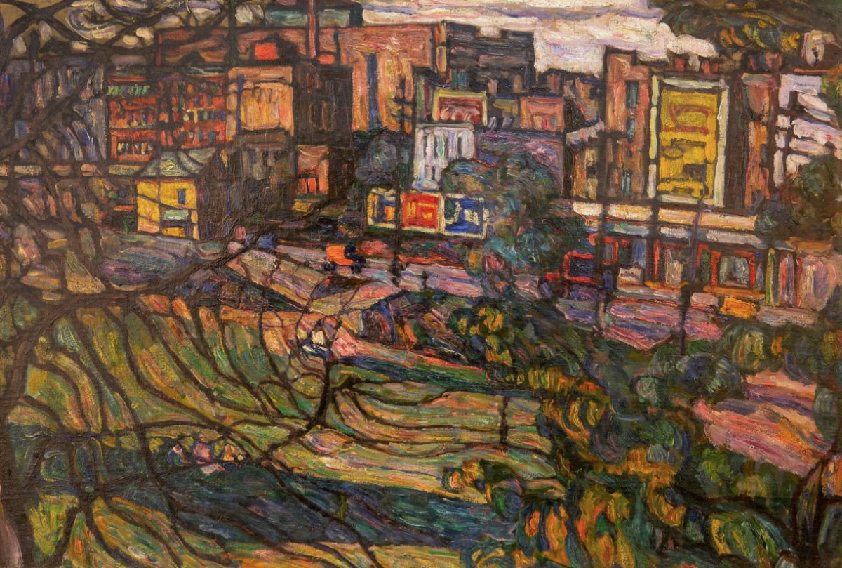 Eagle Avenue, dans le Bronx, vers 1924