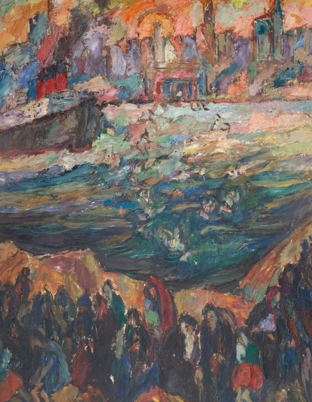 Réfugiés, vers 1936