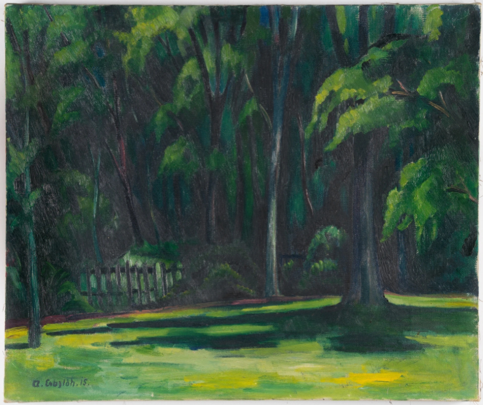 Dans la forêt, 1915