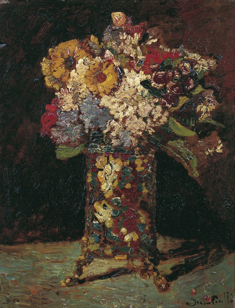 Nature morte aux fleurs (1875)