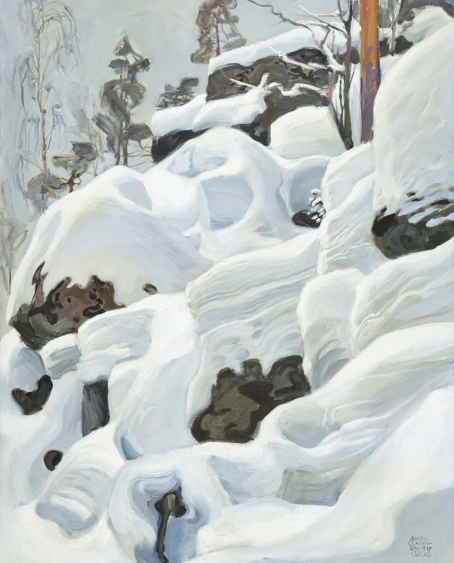 Journée d'hiver dans la lande grise, 1908