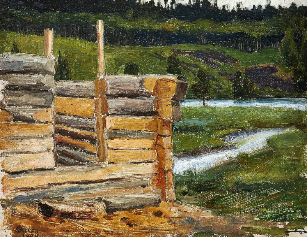 Une colonie intérieure en construction, 1904