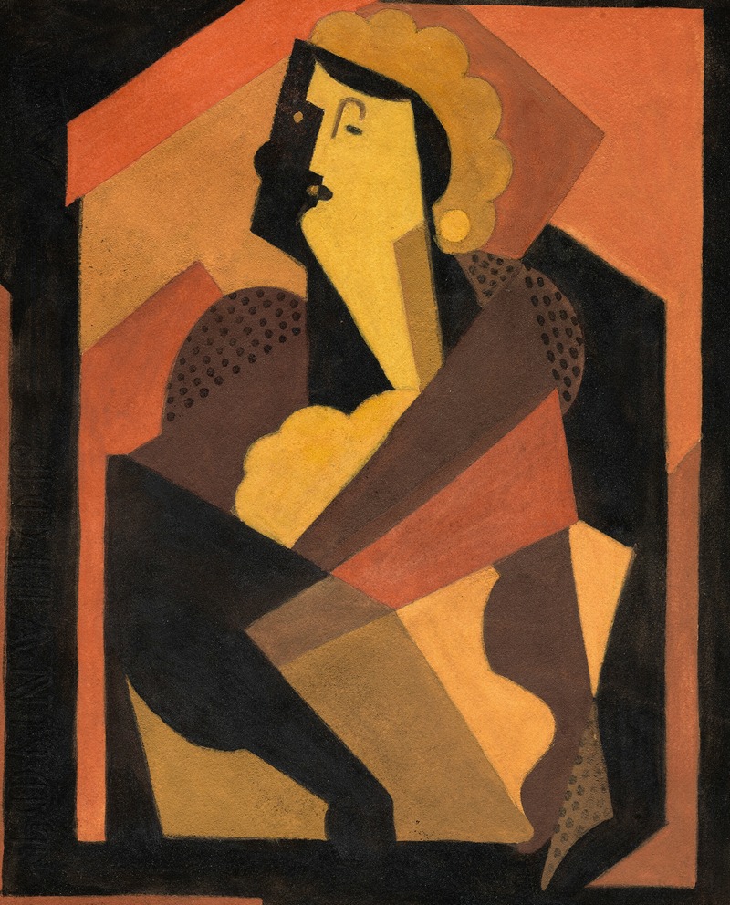  La femme au gant noir (vers 1920)