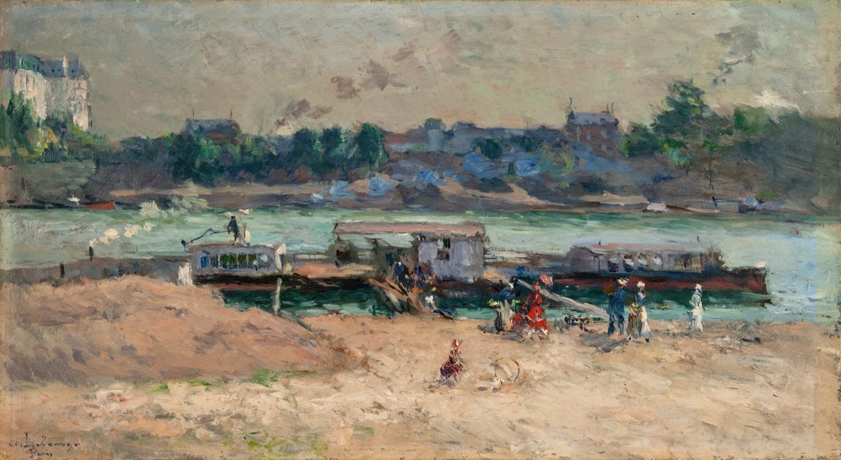 Sur les bords de la Seine (1886)