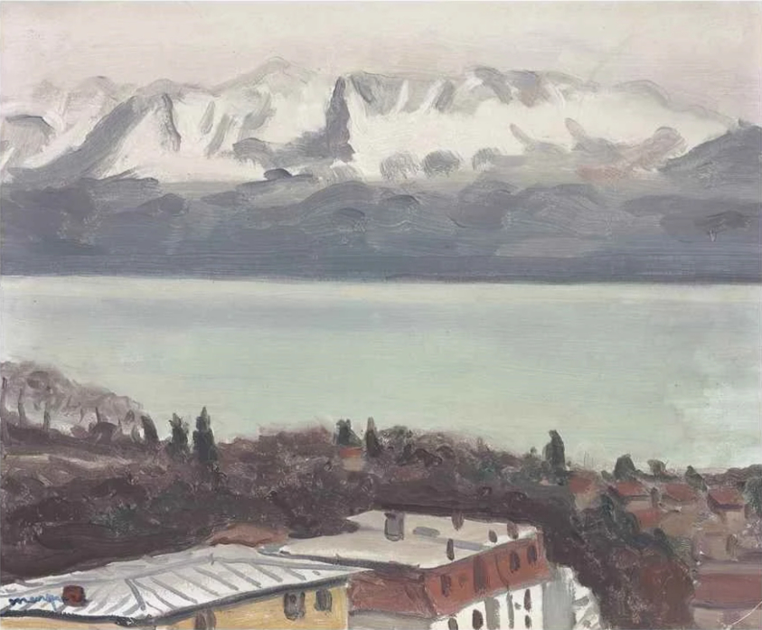 Le Grammont vu de Lausanne, 1936