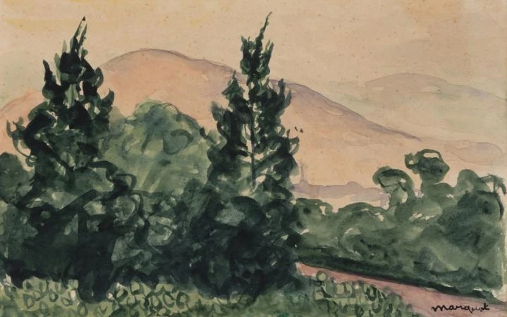 Esquisse - Dans les Grisons