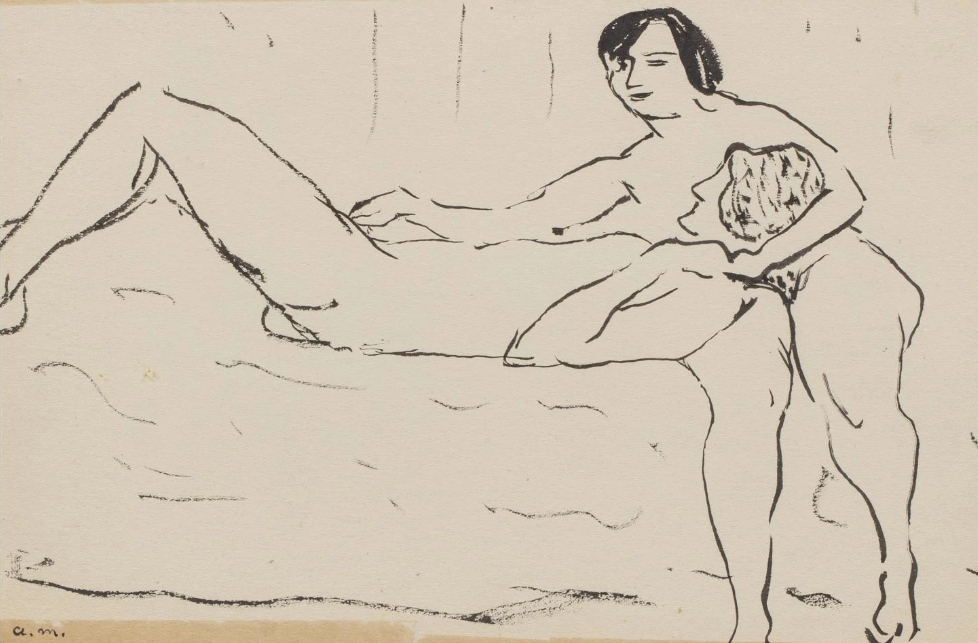 Couple de femmes allongées