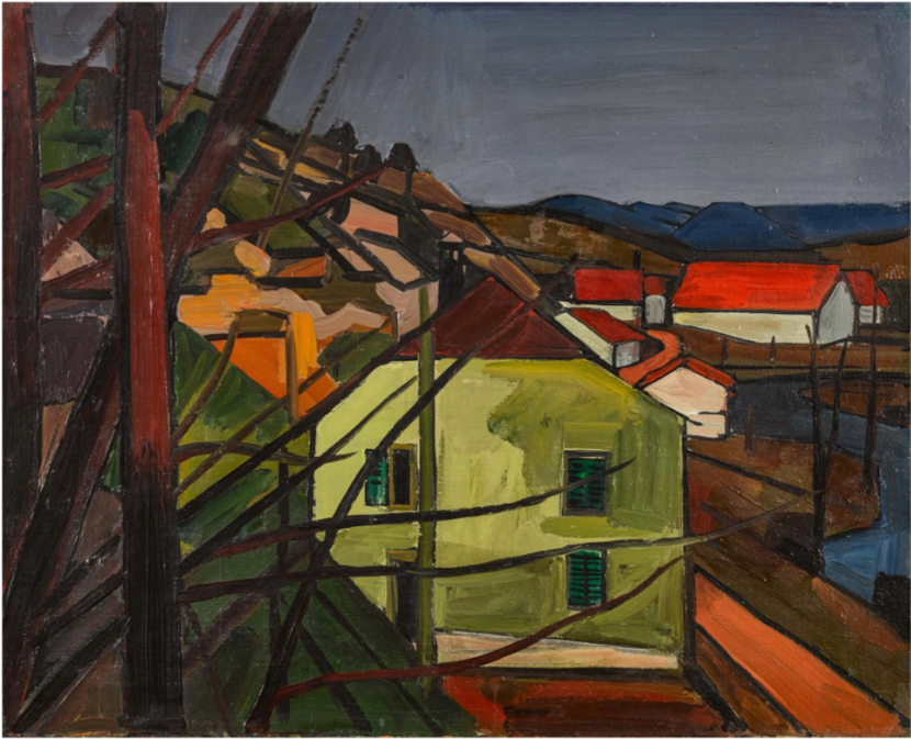 La Scheulte à Vicques, 1951