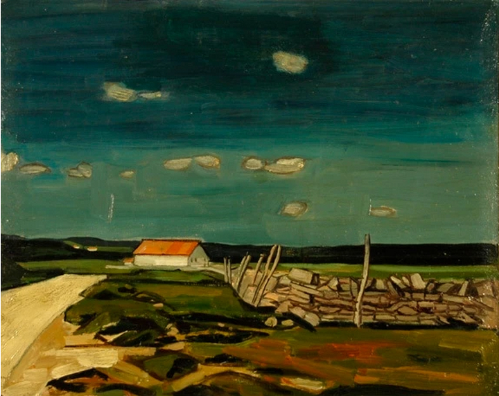Le petit mur de pierres, 1958