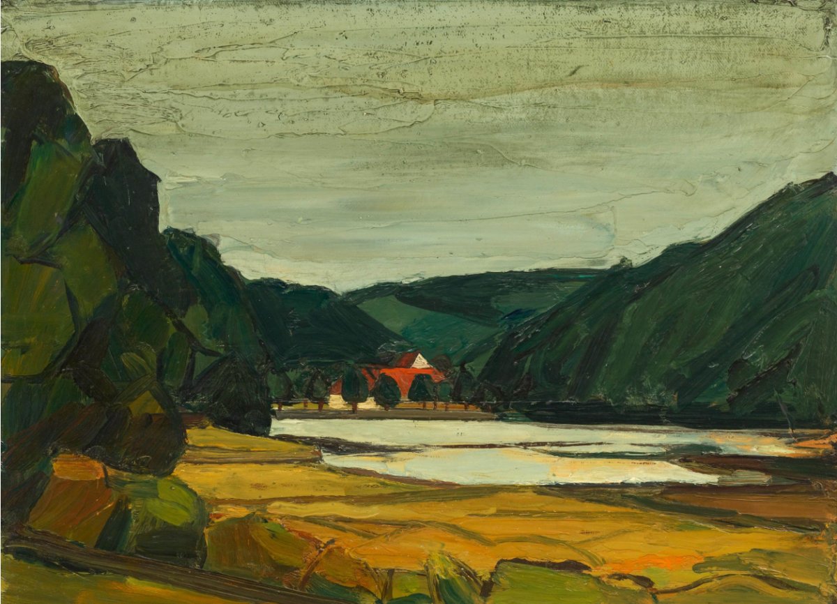 Le petit étang, 1966