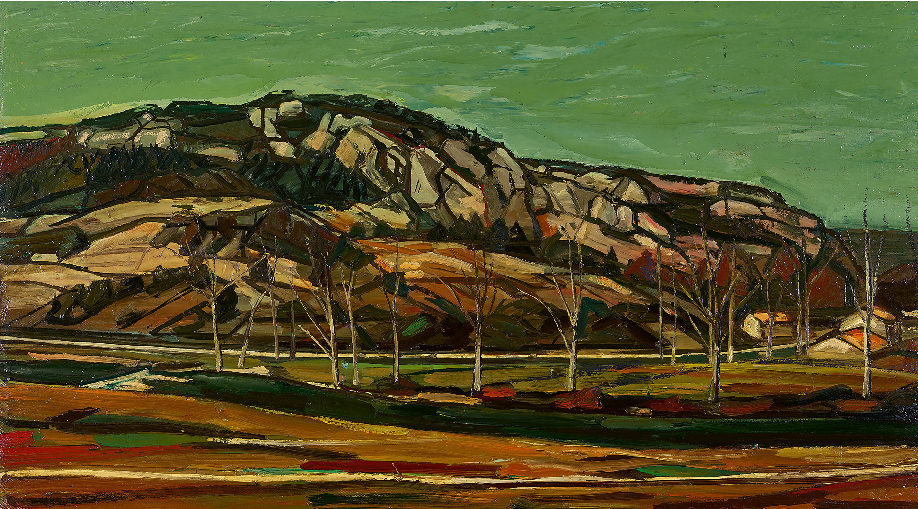 Les rochers, 1968-1972