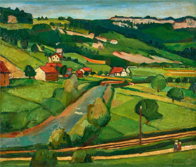 Paysage du Jura (Ried II), 1927