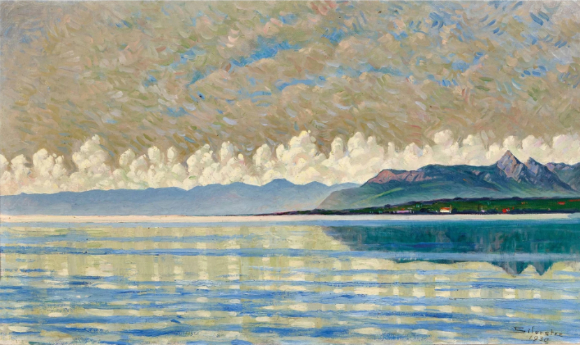 Nuages sue le lac, 1930