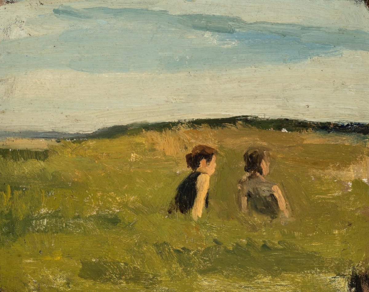 Figures dans un champ, 1963