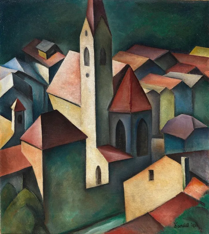 L'église III (St. Andreas à Klausen, Tyrol du Sud) (1920)
